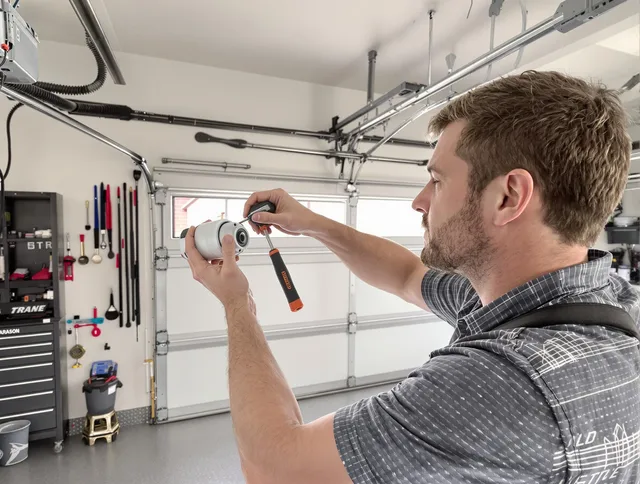 Garage door opener repair service by Hilton Head Island Garage Door Repair in Hilton Head Island