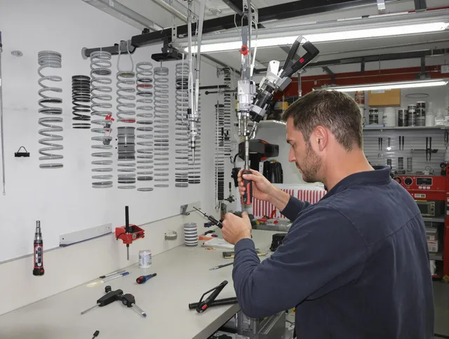 Hilton Head Island Garage Door Repair safety certified technician performing precision spring replacement in Hilton Head Island